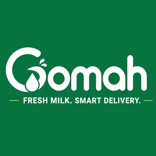 Gomah app logo — Fresh Milk, Smart Delivery